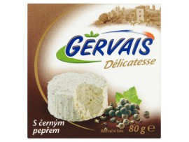 Gervais Нежный плавленый творожный сыр с черным перцем 80 г